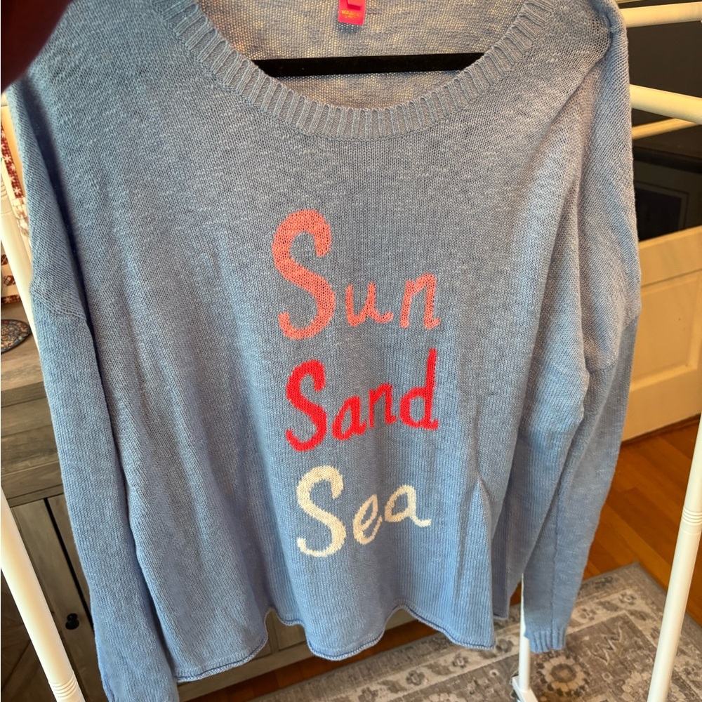 Lilly Pulitzer Light Blue Knit Sweater - Picture 7 of 7